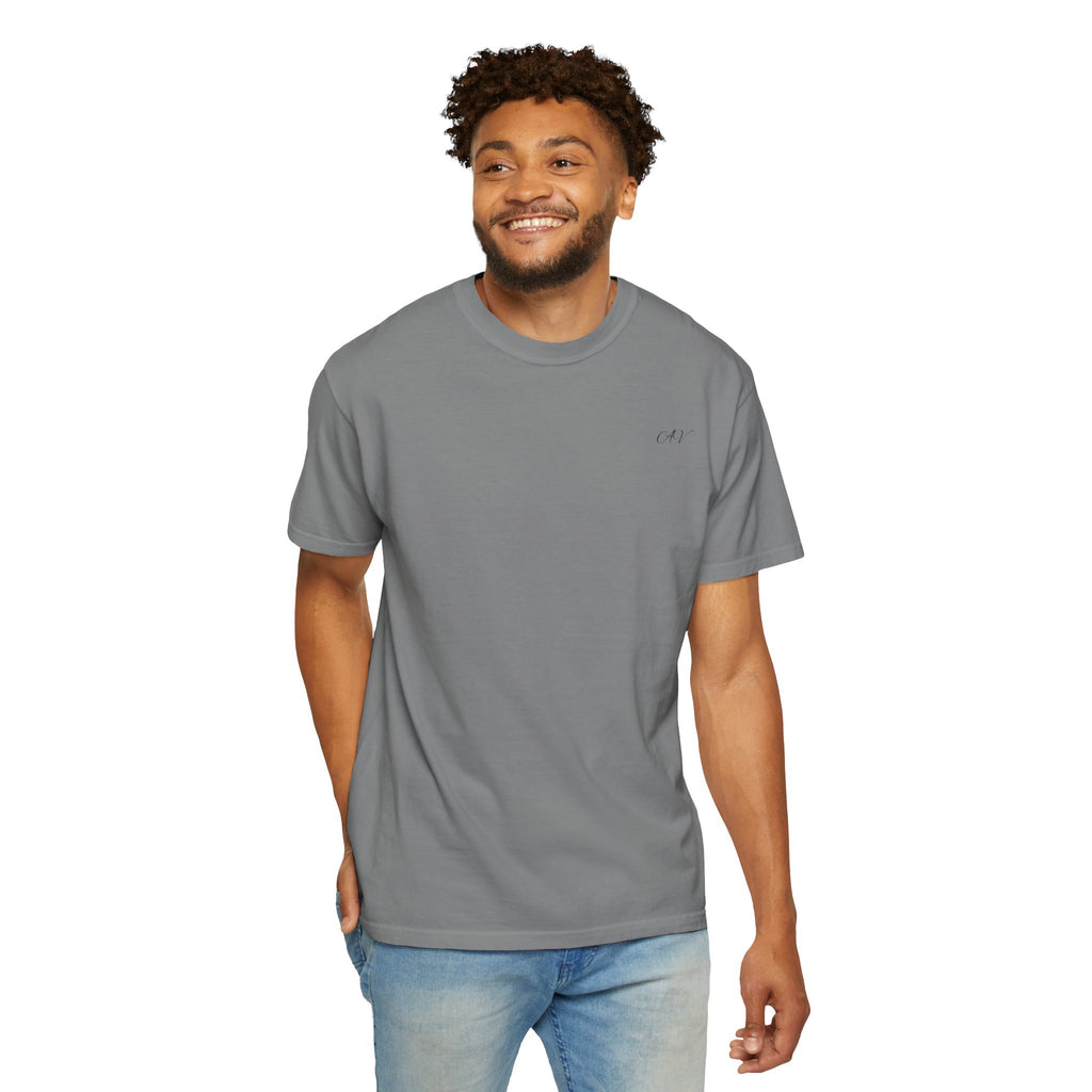 Knicks In Four T‑Shirt — Statue of Liberty Clouds Graphic Tee