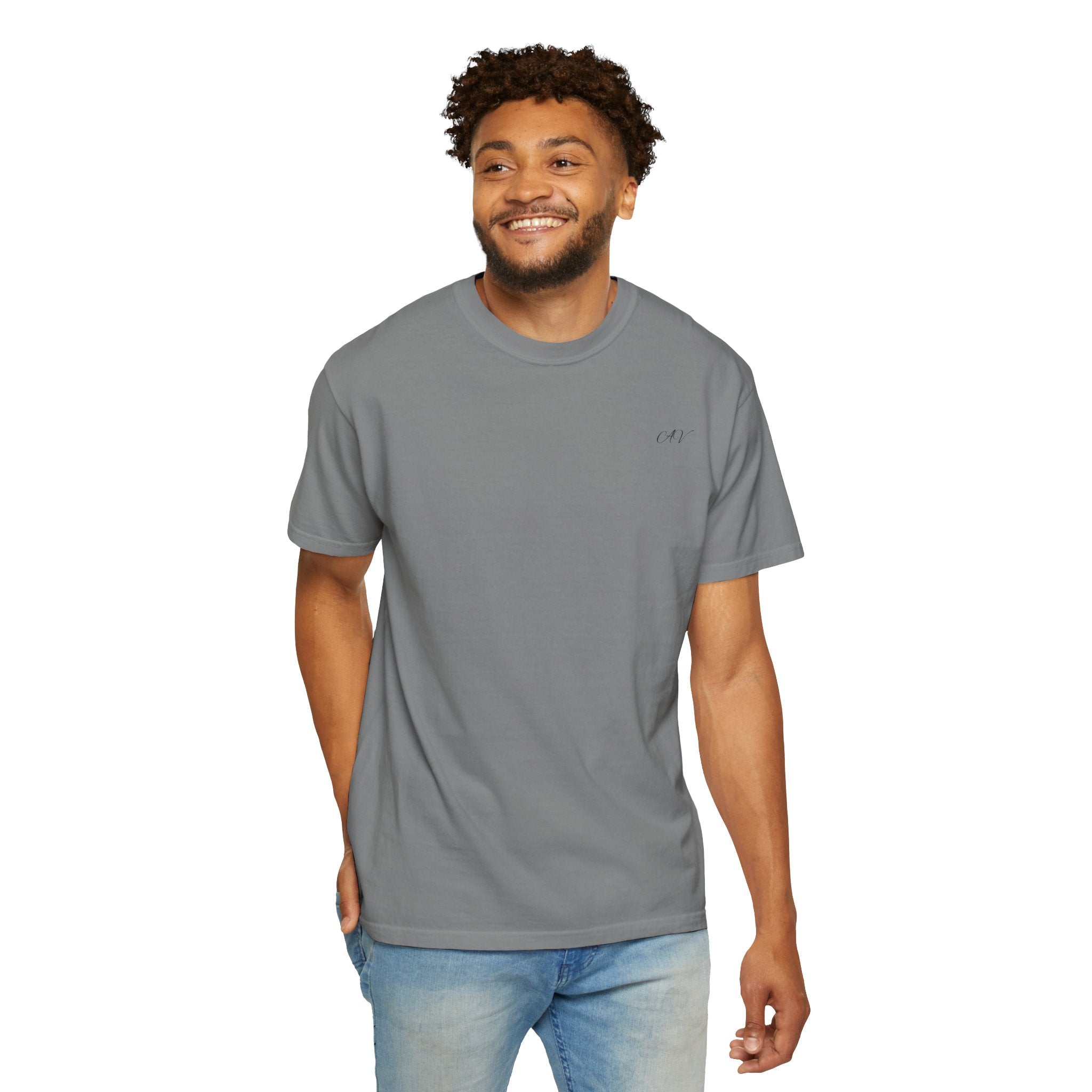 Knicks In Four T‑Shirt — Statue of Liberty Clouds Graphic Tee