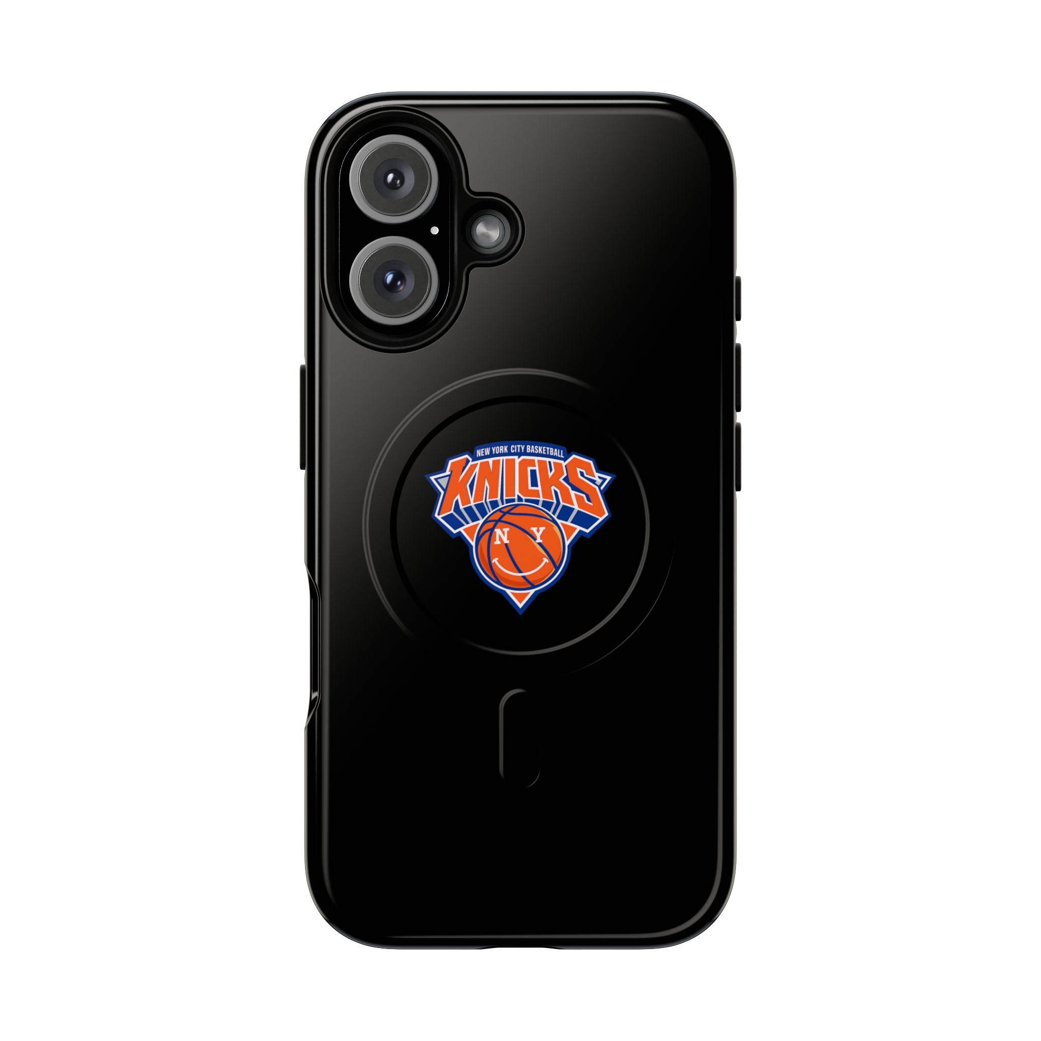 New York Knicks Tough Magnetic Phone Case — Magnetic Shockproof Phone Case with Knicks Logo
