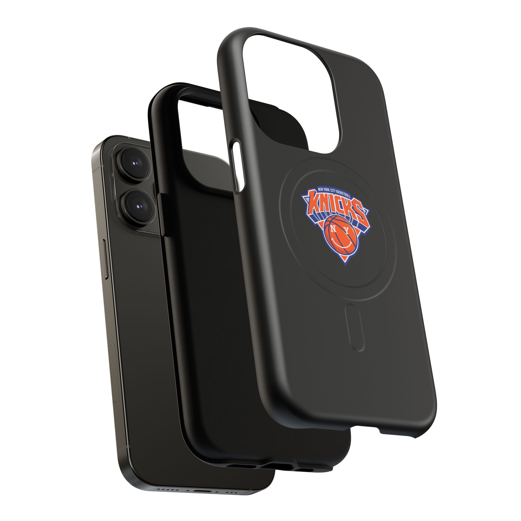 New York Knicks Tough Magnetic Phone Case — Magnetic Shockproof Phone Case with Knicks Logo