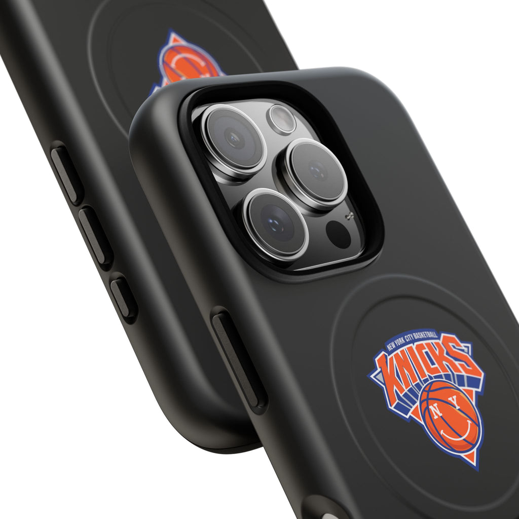 New York Knicks Tough Magnetic Phone Case — Magnetic Shockproof Phone Case with Knicks Logo