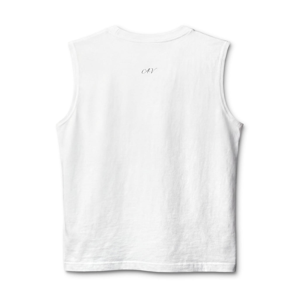 Vintage Glam Portrait Muscle Tank