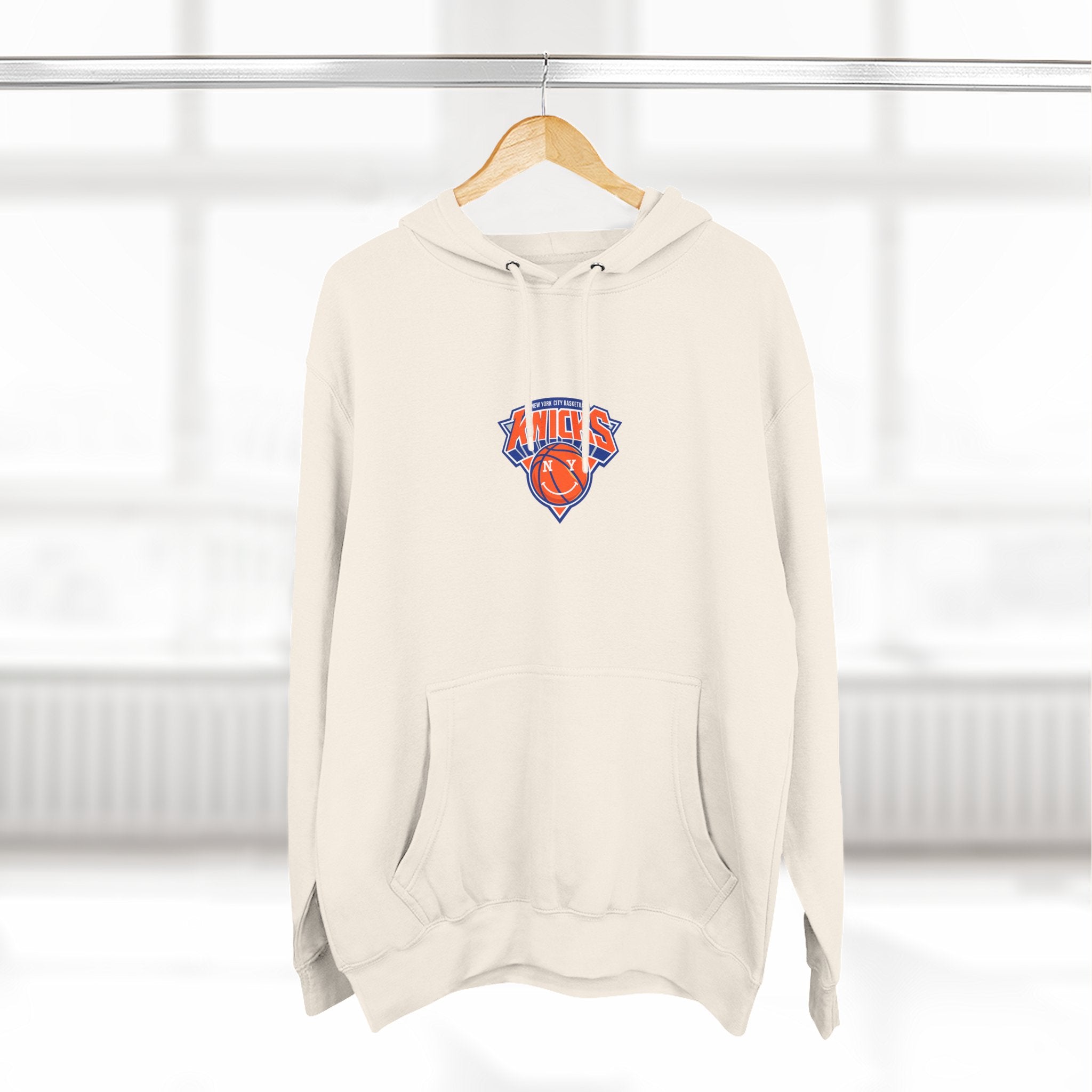 Knicks Basketball Hoodie — 'Towns 32' Team Logo Fleece Pullover