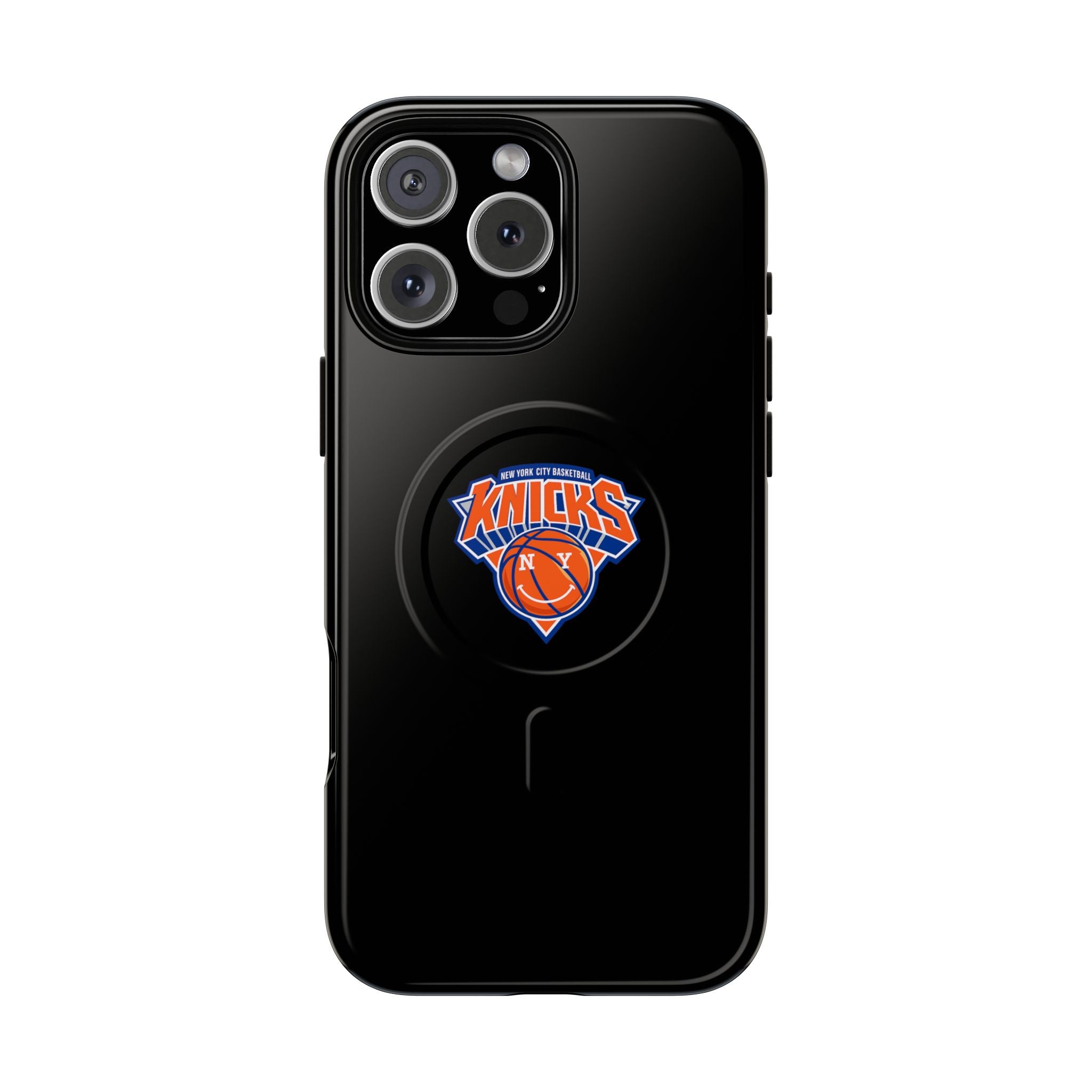 New York Knicks Tough Magnetic Phone Case — Magnetic Shockproof Phone Case with Knicks Logo