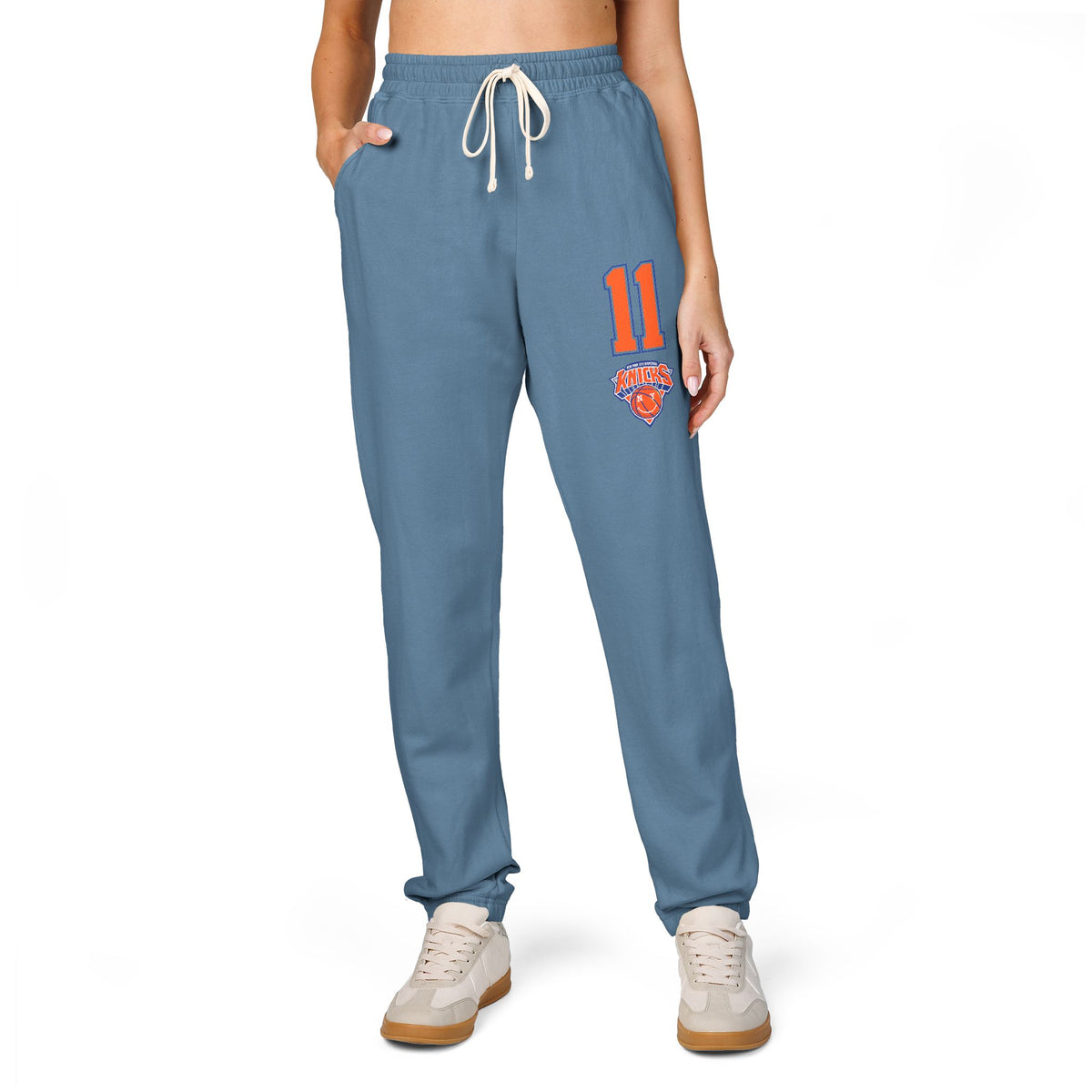 Embroidered Number 11 Tiger Crest Sweatpants