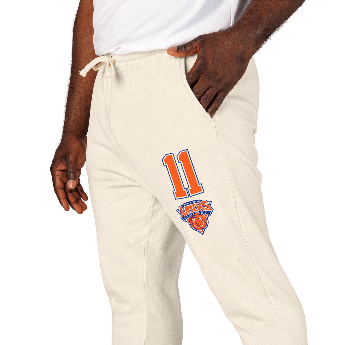 Embroidered Number 11 Tiger Crest Sweatpants