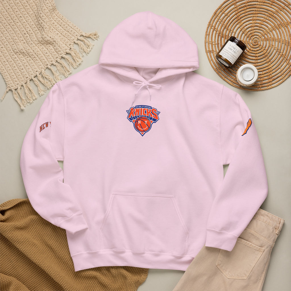 Knicks #8 Anunoby Basketball Hoodie — NYR Team Logo Back Number Sweatshirt