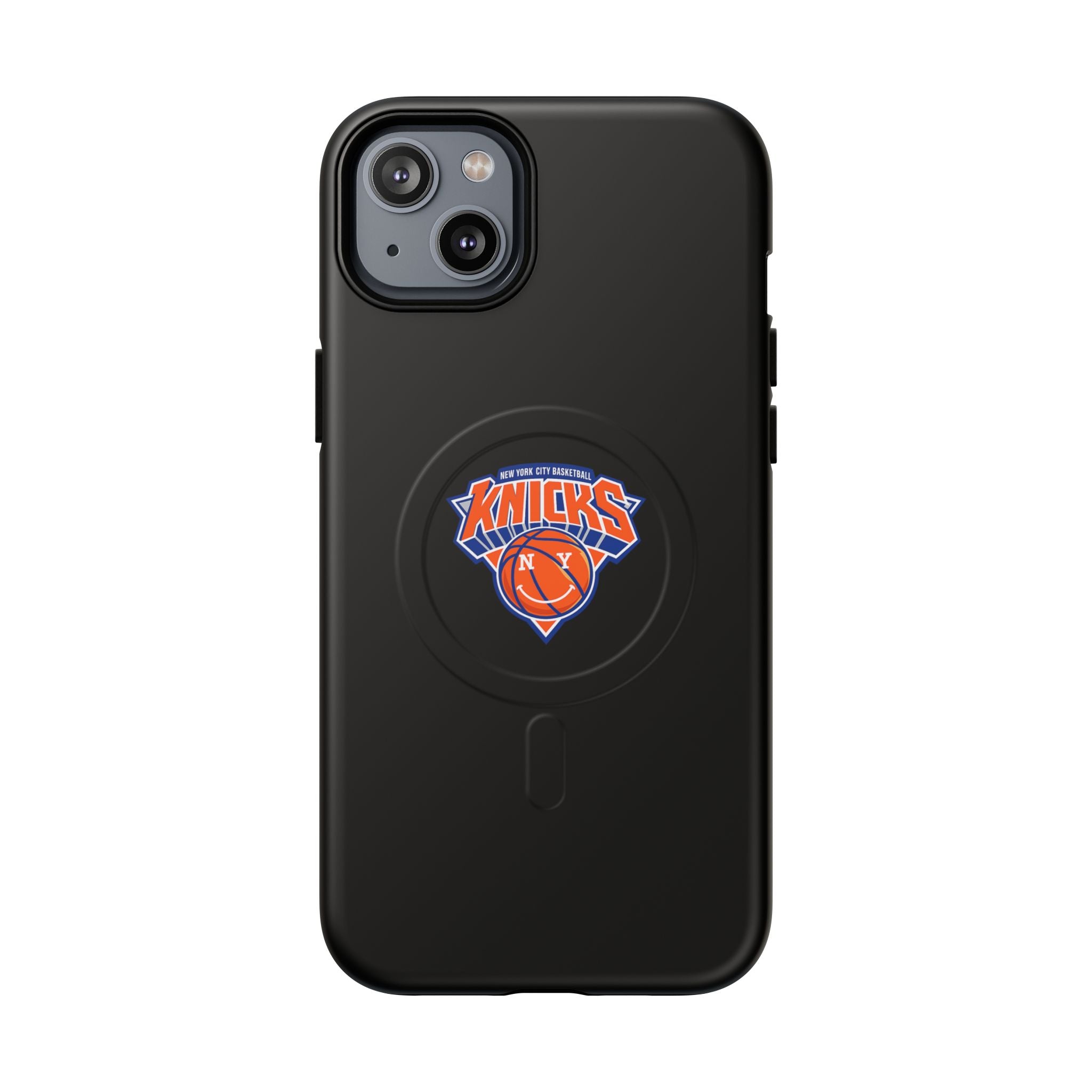 New York Knicks Tough Magnetic Phone Case — Magnetic Shockproof Phone Case with Knicks Logo