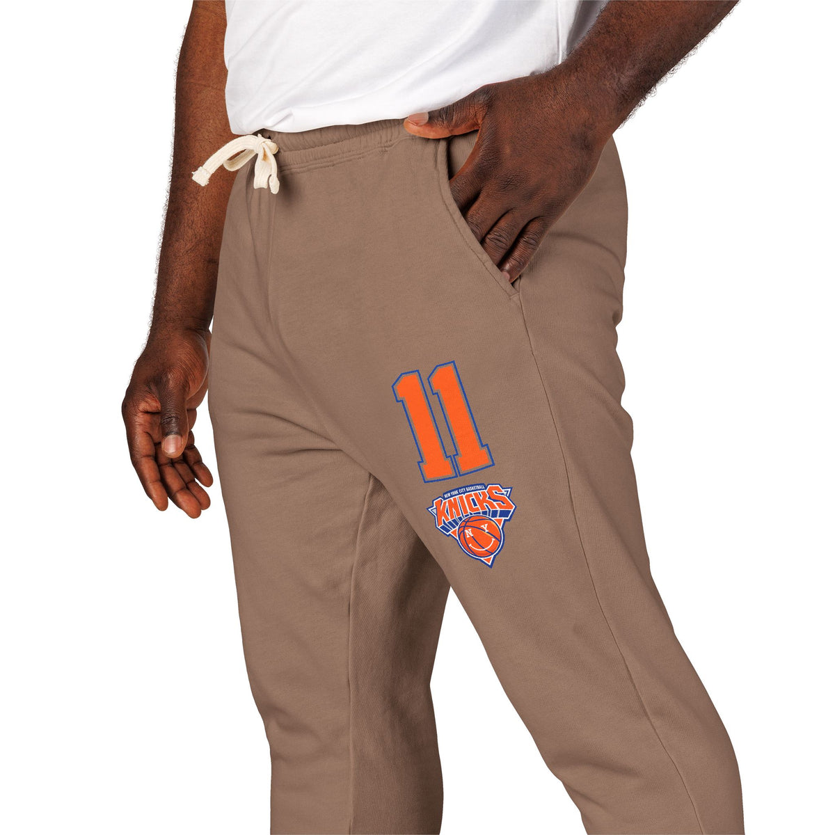 Embroidered Number 11 Tiger Crest Sweatpants