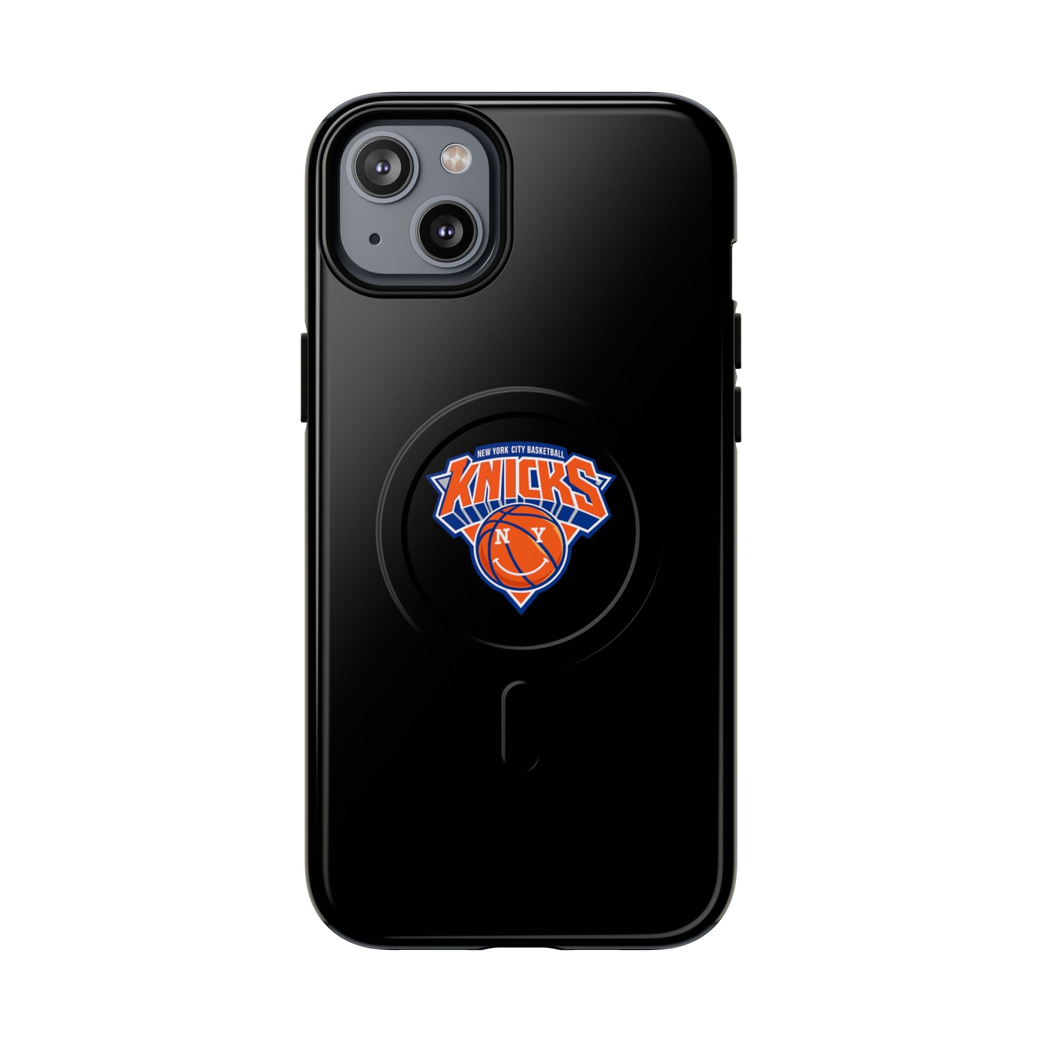 New York Knicks Tough Magnetic Phone Case — Magnetic Shockproof Phone Case with Knicks Logo