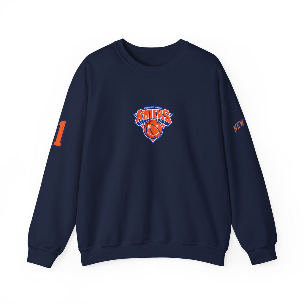 Knicks Brunson #11 Crewneck Sweatshirt — New York Basketball Pullover