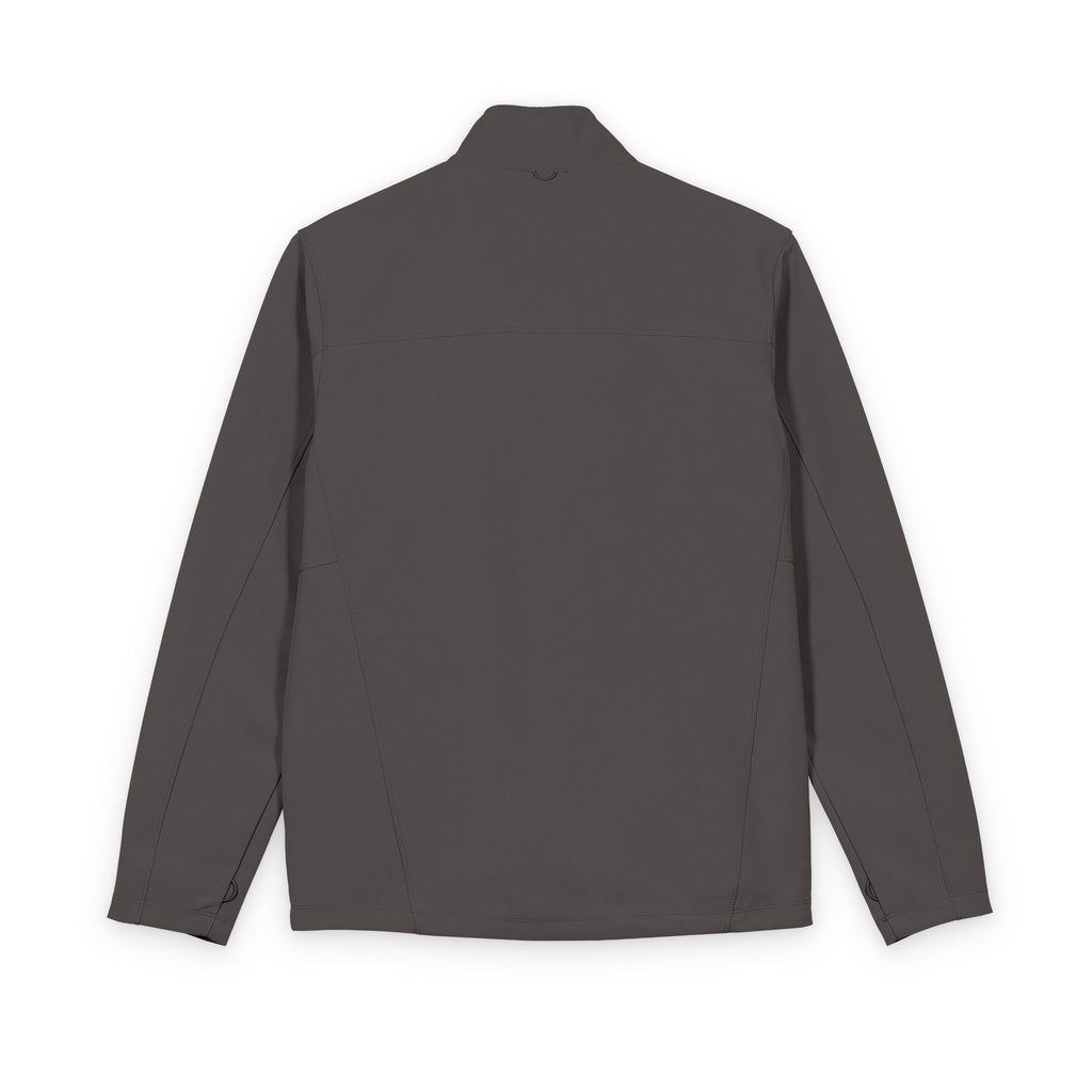 Soft Shell Jacket — Minimal Gold Script Logo