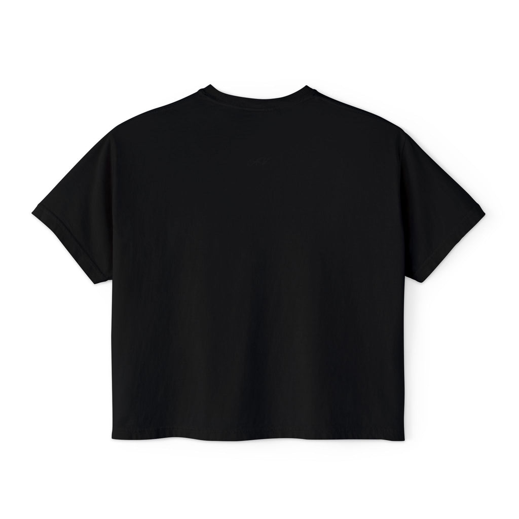Glam Portrait Boxy Crop Tee