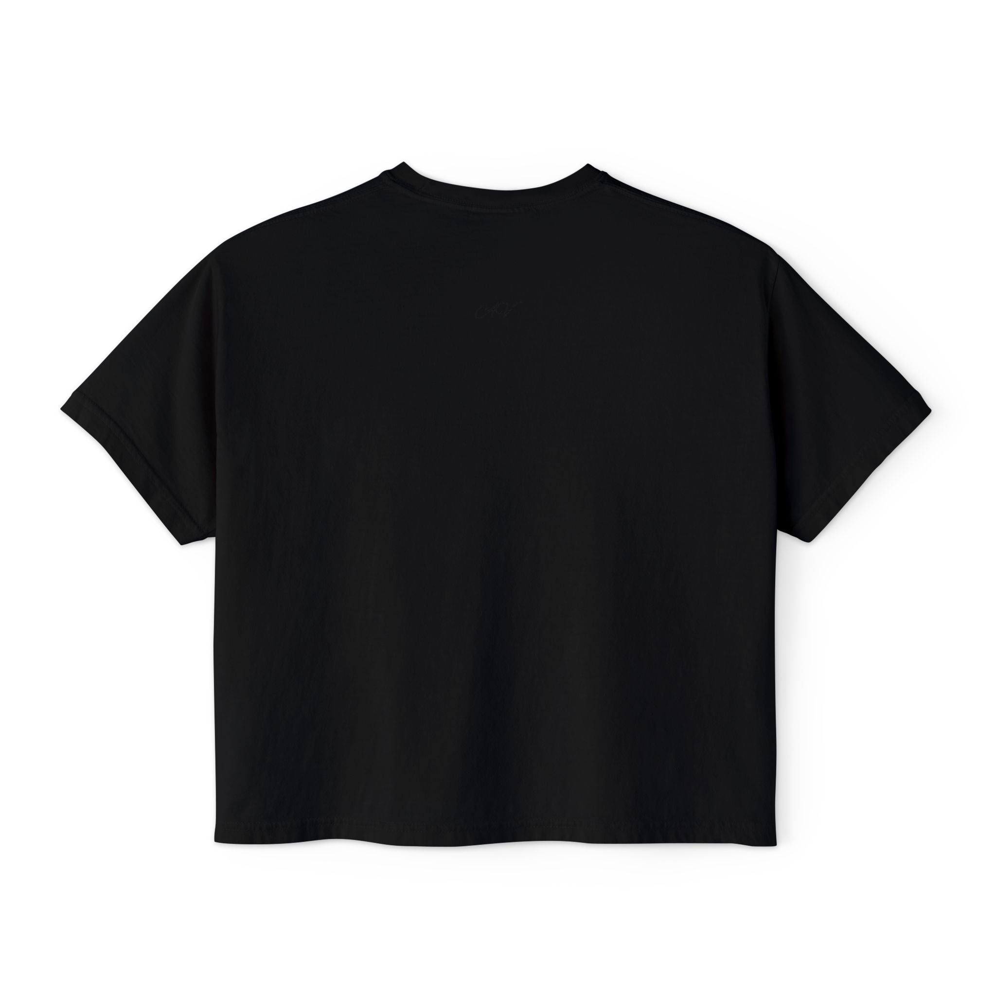 Glam Portrait Boxy Crop Tee
