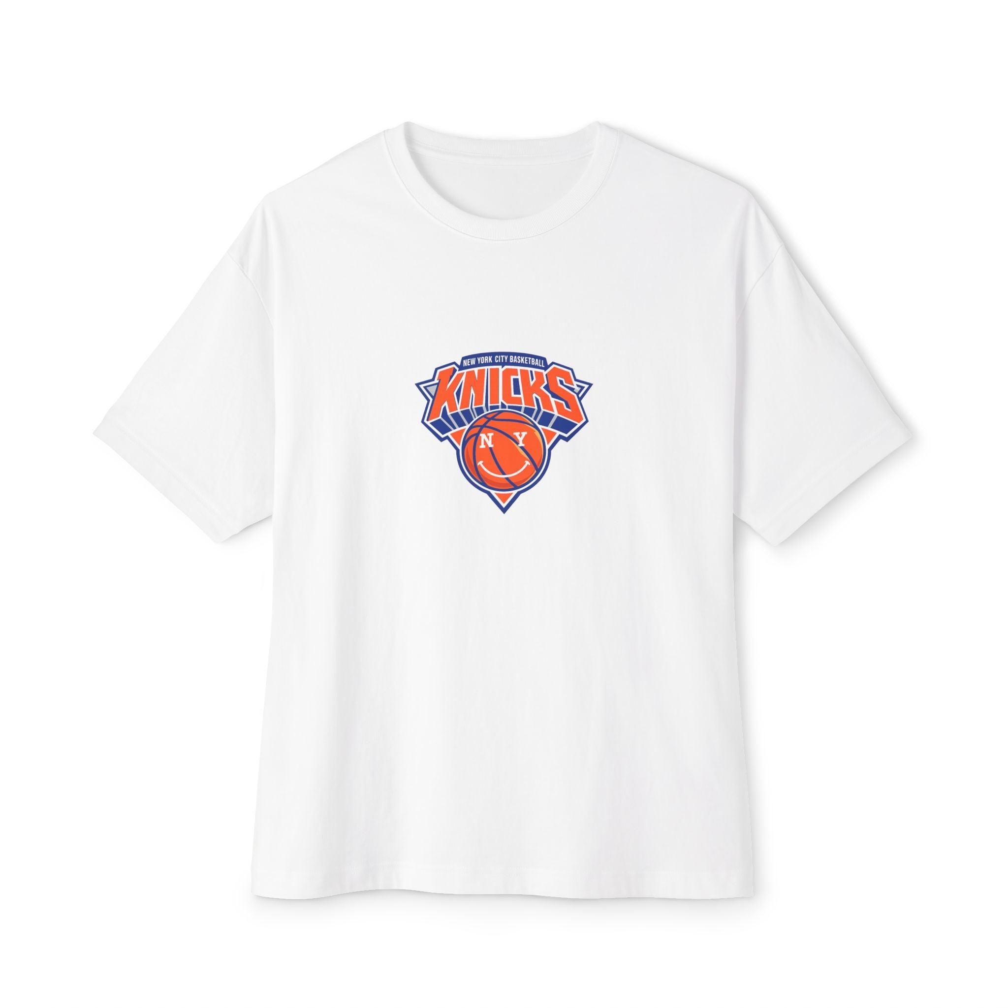 Knicks Anunoby #8 Boxy Tee — Retro Basketball Jersey Shirt