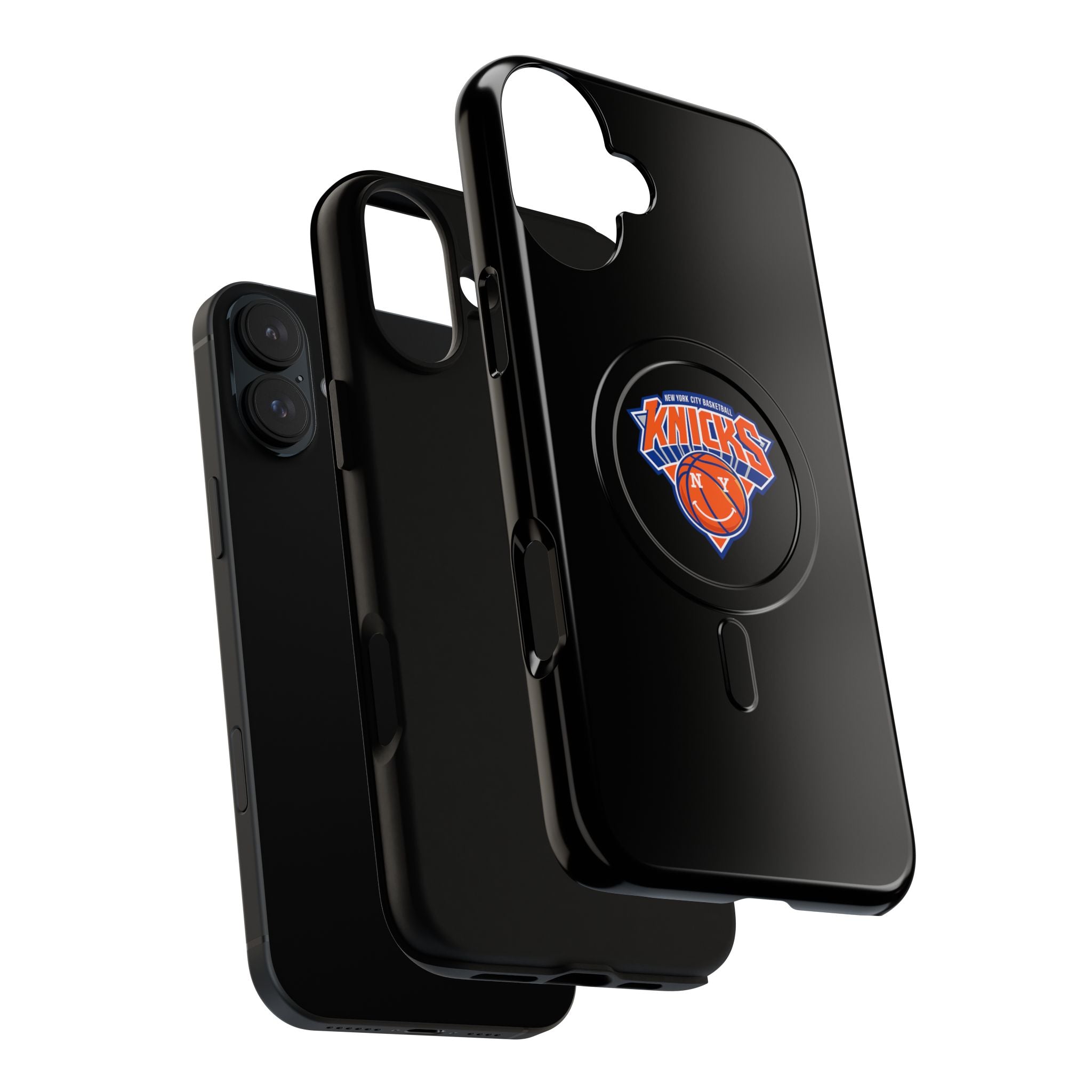 New York Knicks Tough Magnetic Phone Case — Magnetic Shockproof Phone Case with Knicks Logo