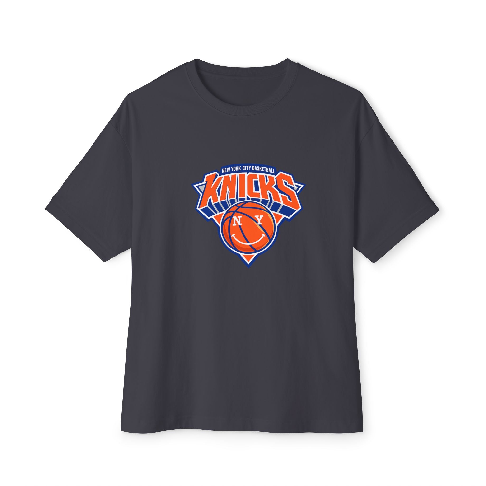 Knicks Brunson #11 Oversized Boxy Tee — NY Basketball Fan Shirt