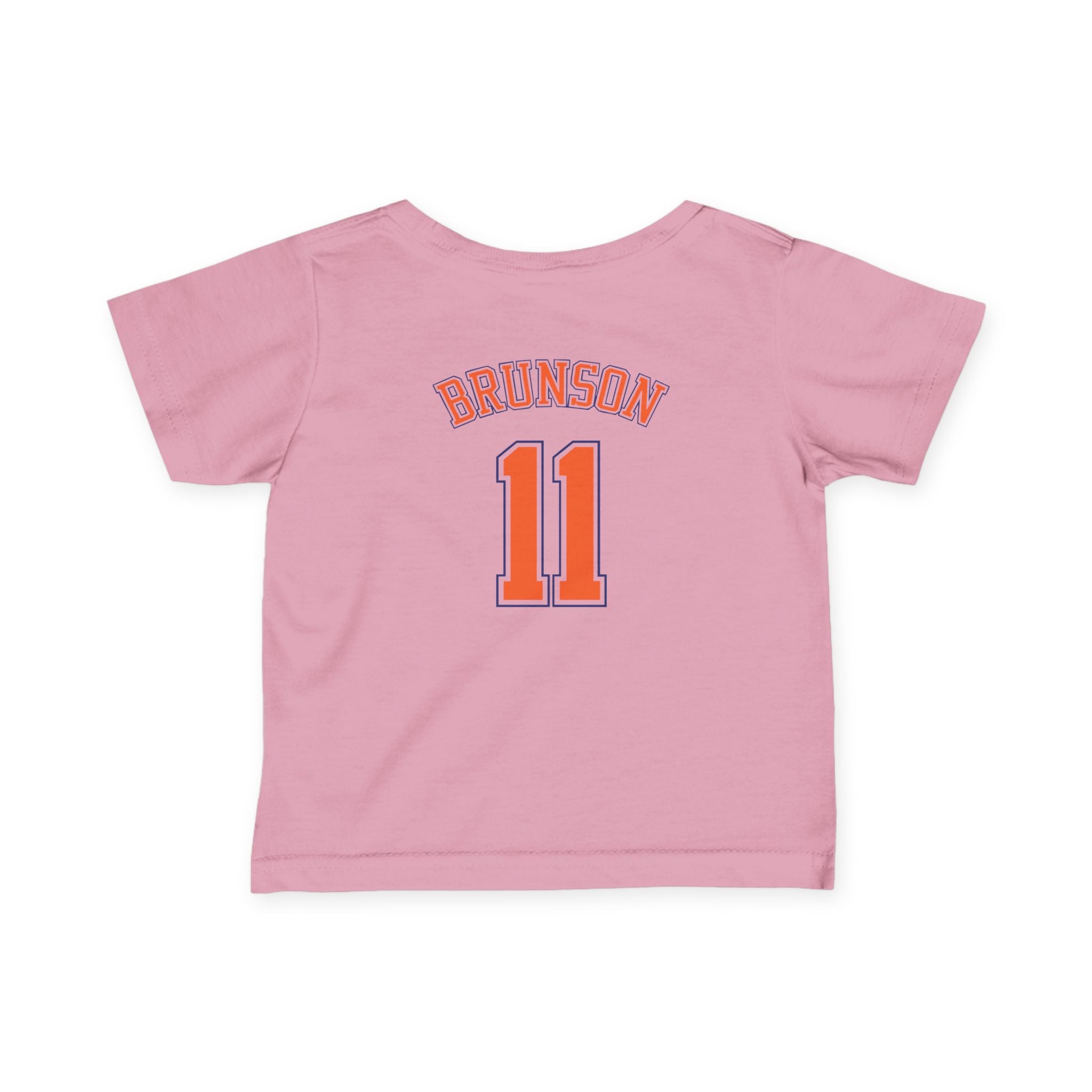 Infant Jersey Tee — Knicks-Inspired Baby Basketball Shirt with Number 11