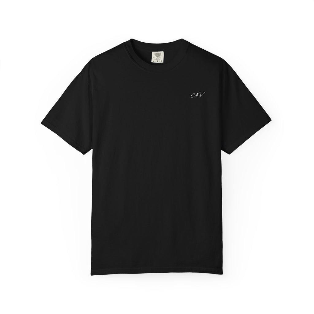 Knicks In Four T‑Shirt — Statue of Liberty Clouds Graphic Tee