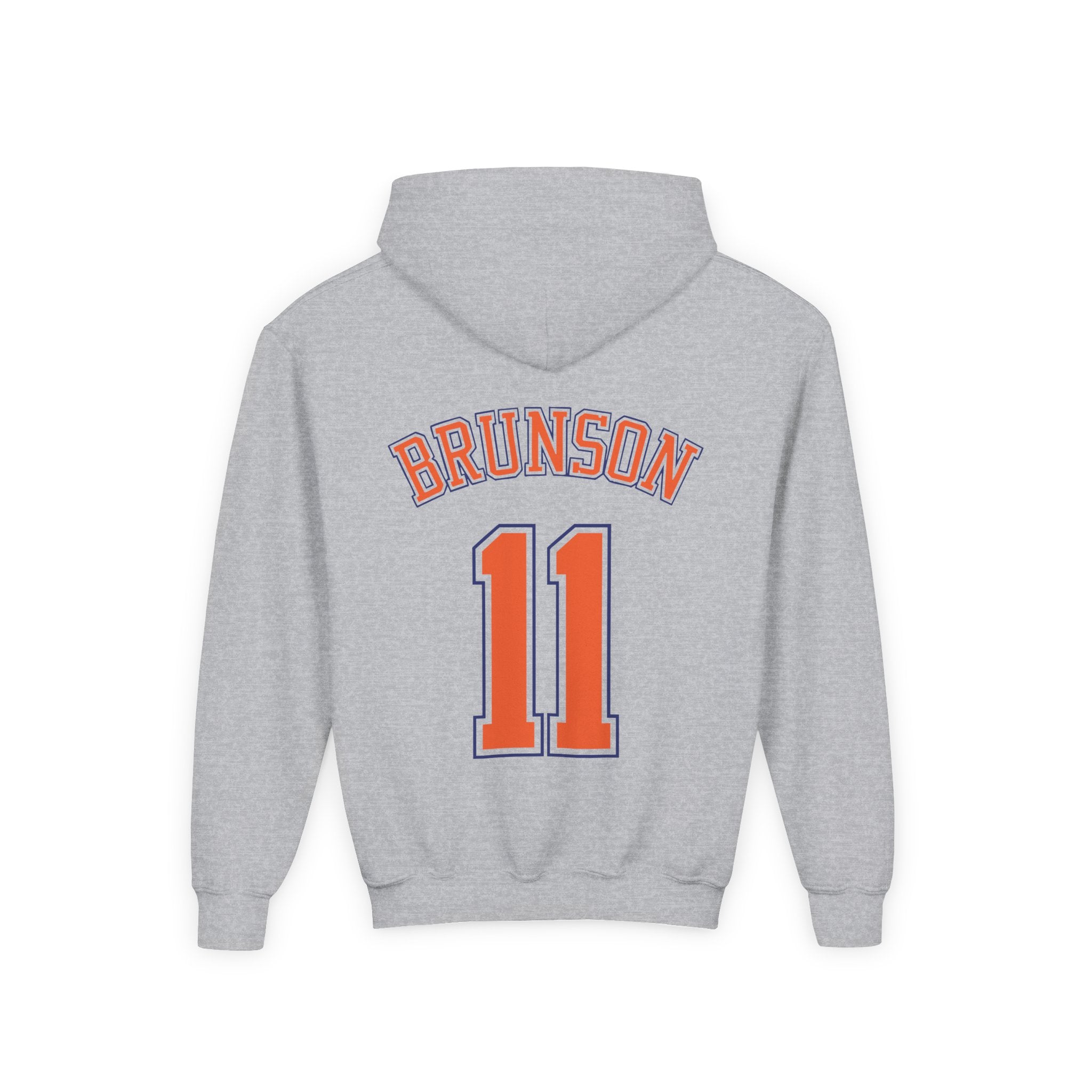 Youth Knicks 'Brunson 11' Basketball Hoodie - Team Logo Youth Sweatshirt
