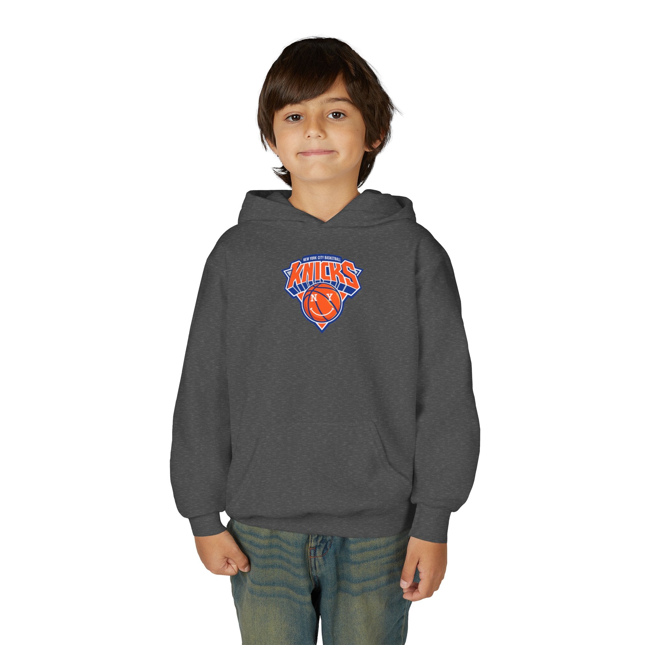 Youth Knicks 'Brunson 11' Basketball Hoodie - Team Logo Youth Sweatshirt