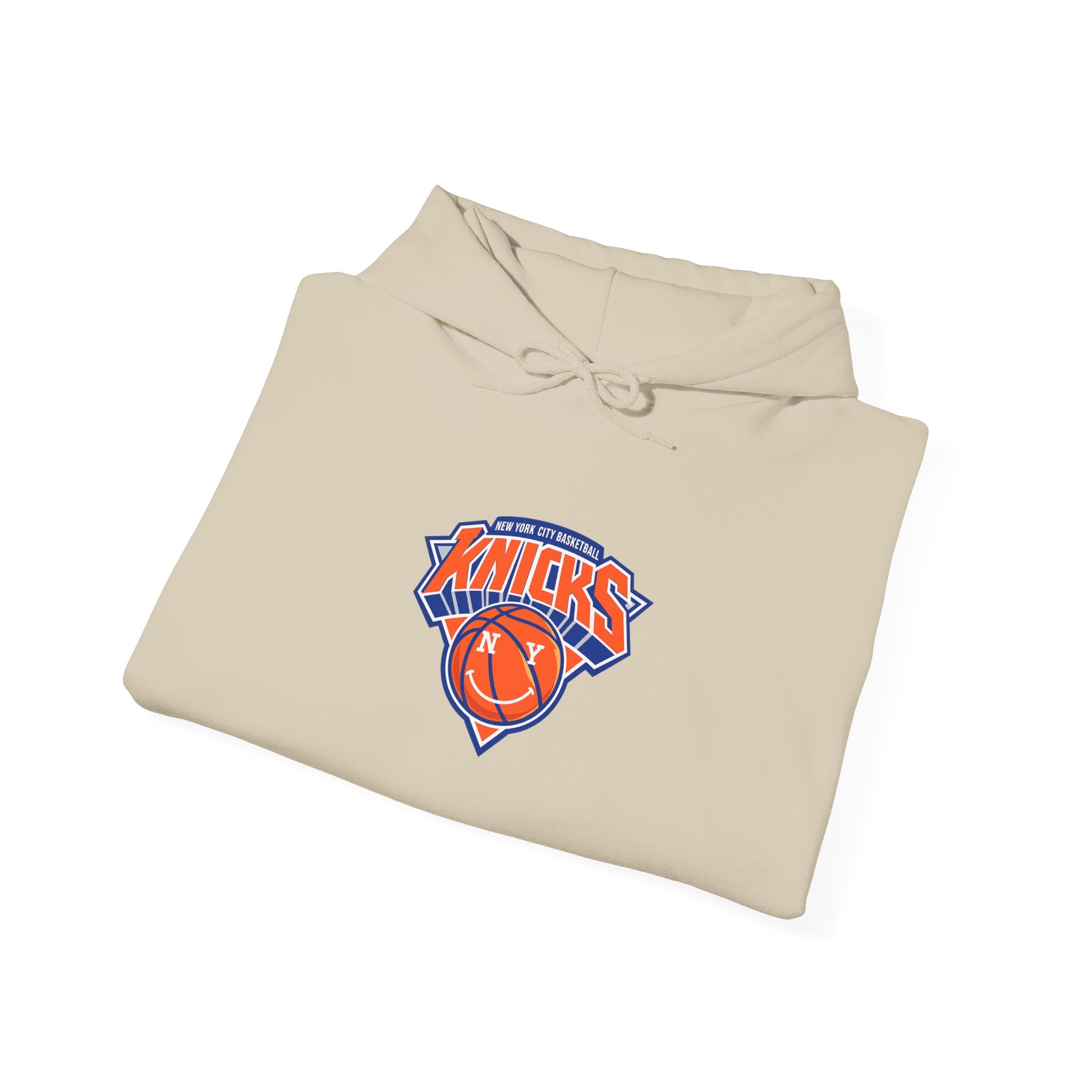 New York Knicks Jersey Hoodie — 'Towns 32' Retro Basketball Pullover