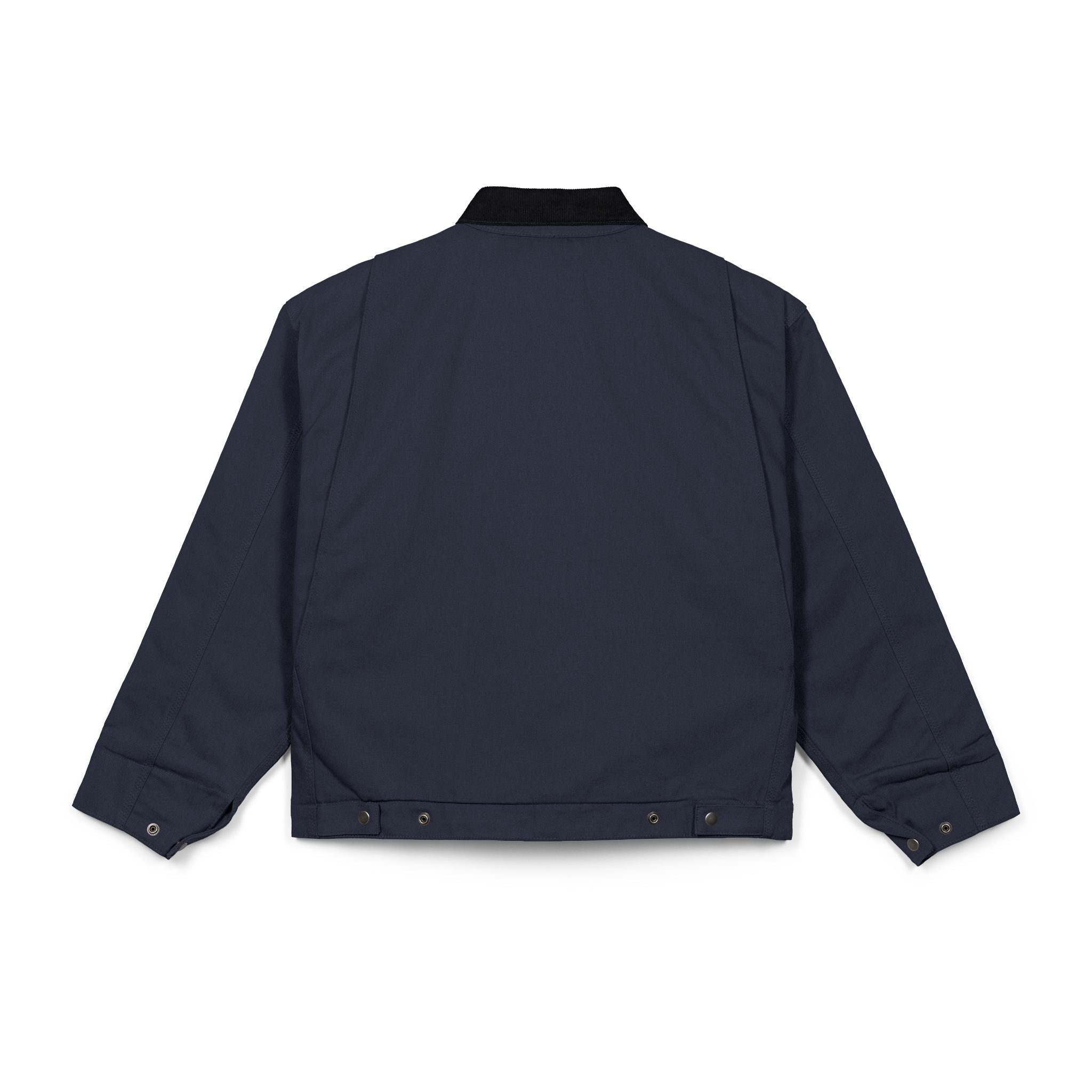 Work Jacket - Black Duck Cloth Jacket with Subtle 'CRT' Script Logo