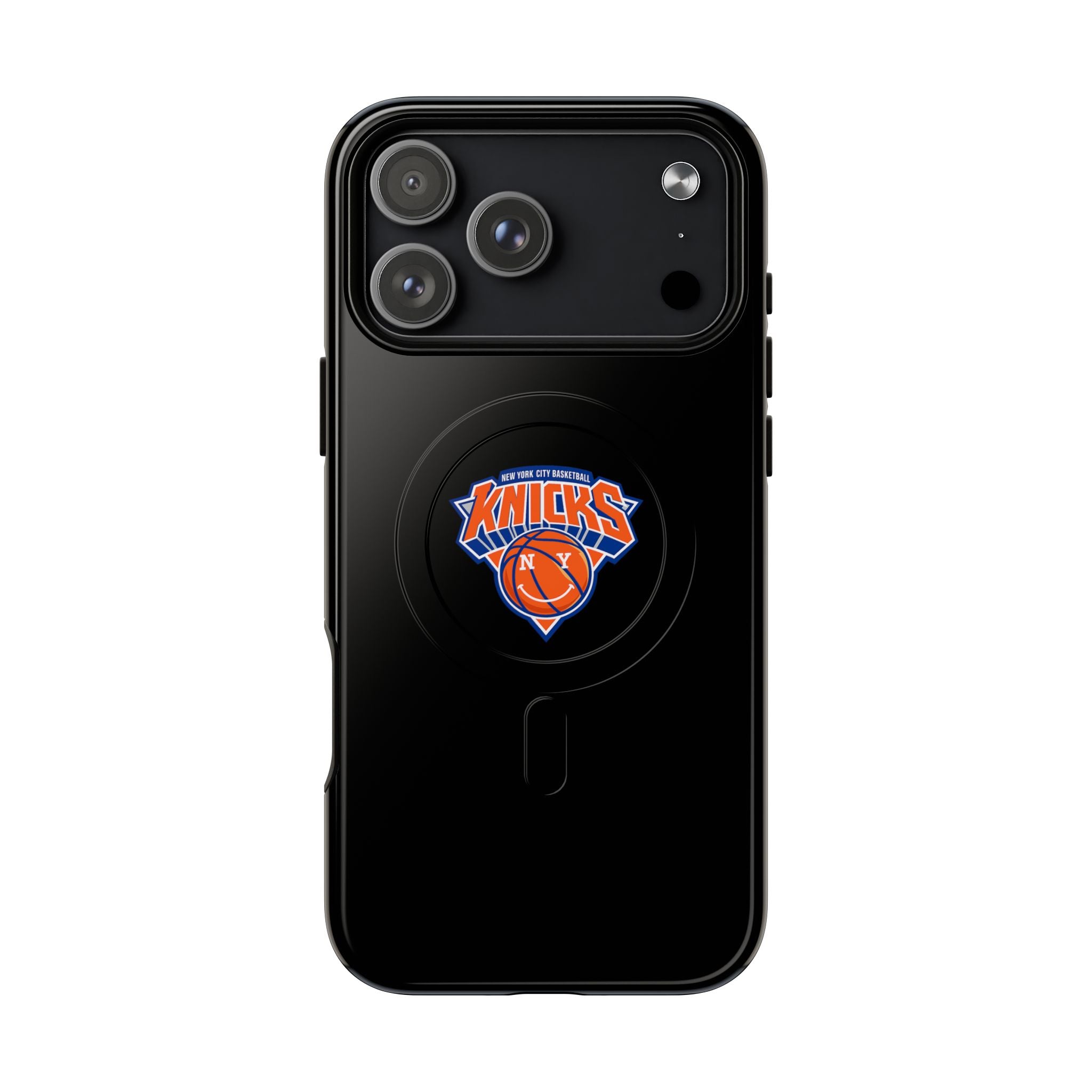 New York Knicks Tough Magnetic Phone Case — Magnetic Shockproof Phone Case with Knicks Logo