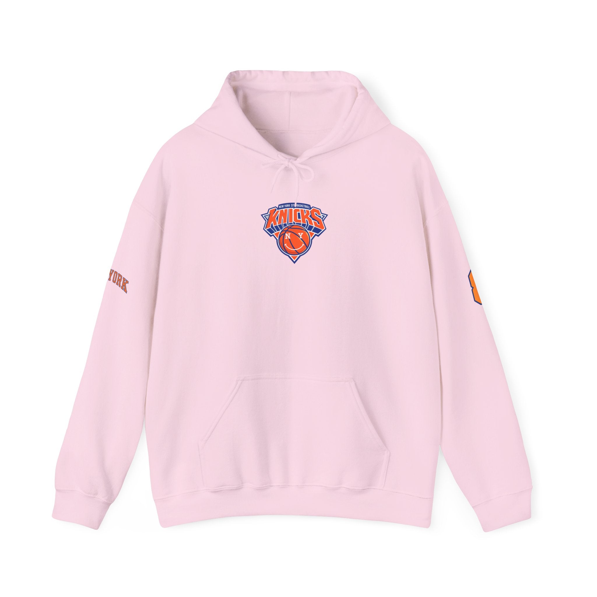Knicks #8 Anunoby Basketball Hoodie — NYR Team Logo Back Number Sweatshirt