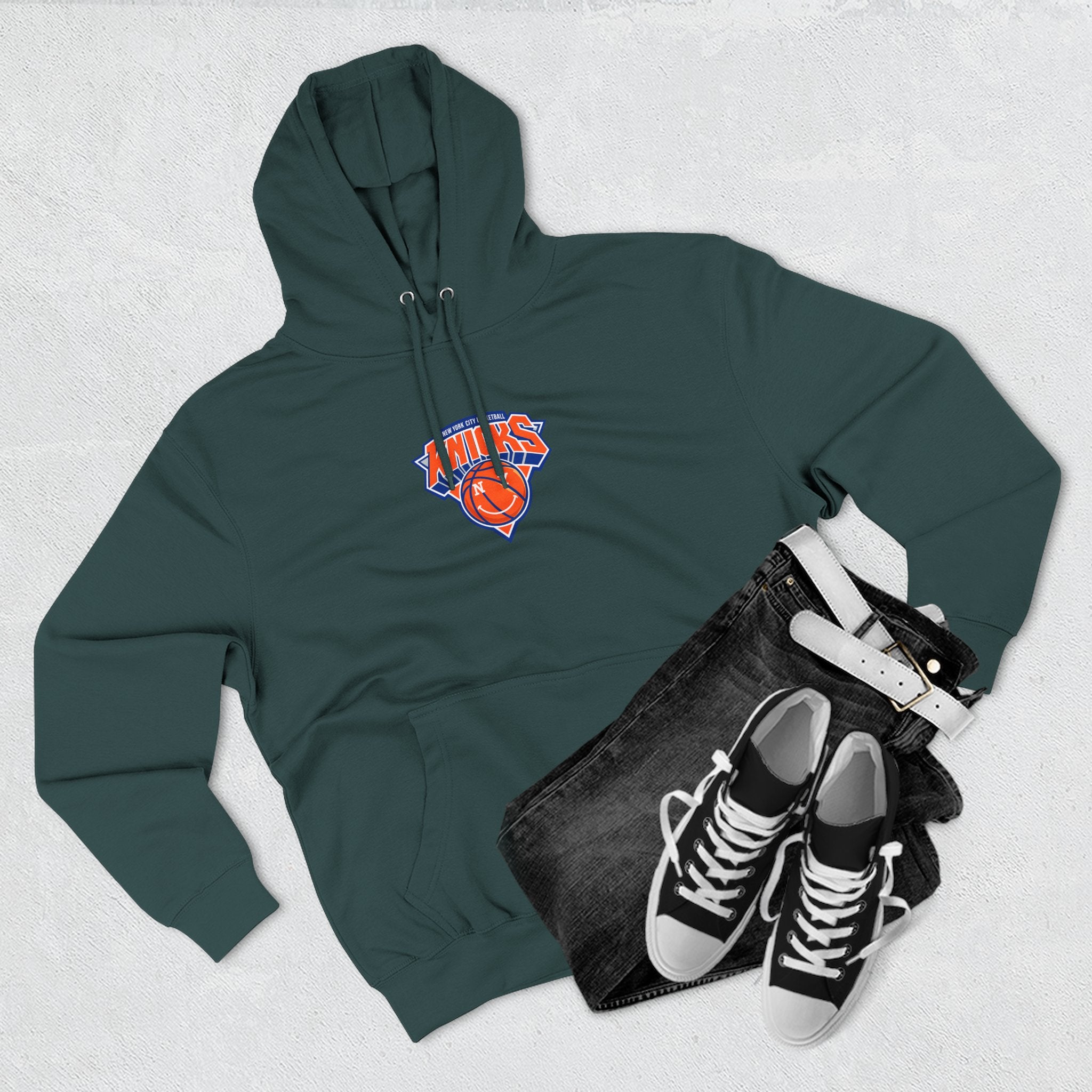 Knicks-Inspired 'Anunoby 8' Basketball Hoodie