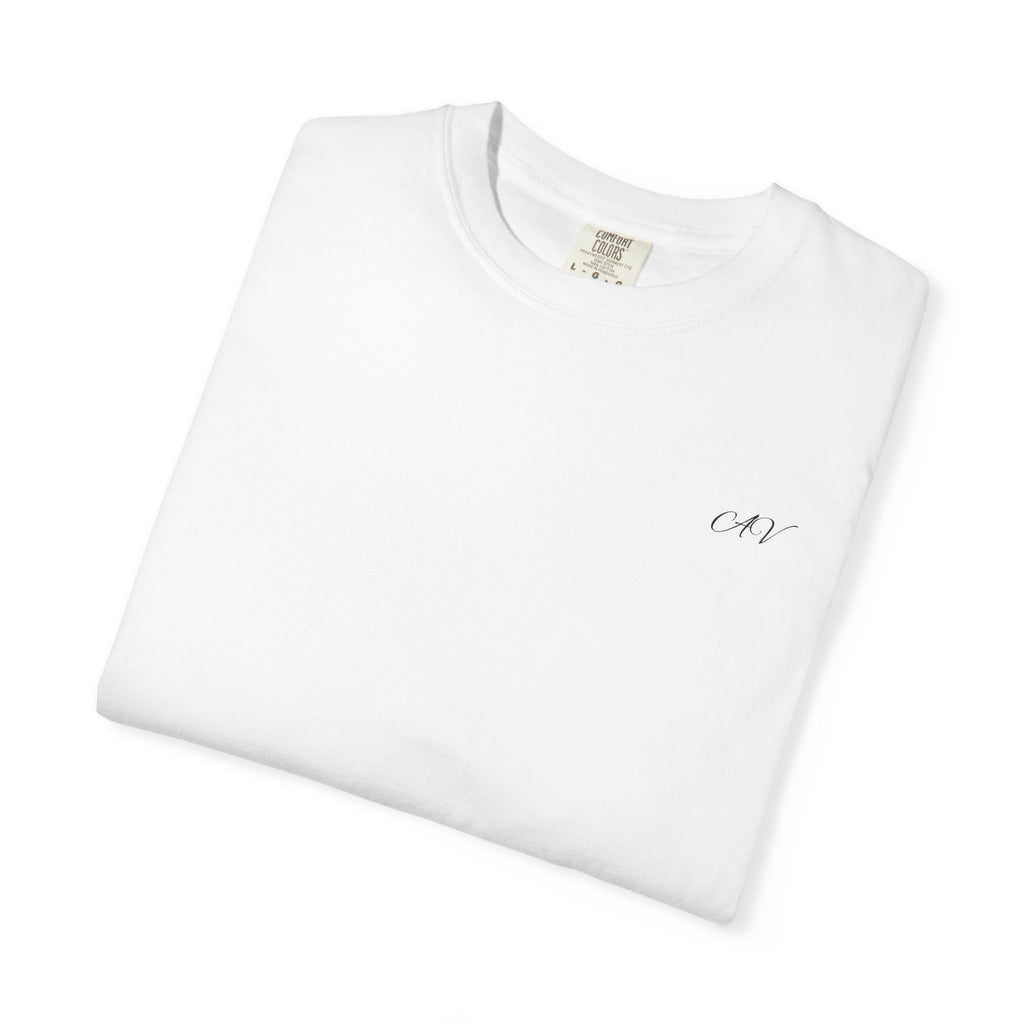 Knicks In Four T‑Shirt — Statue of Liberty Clouds Graphic Tee