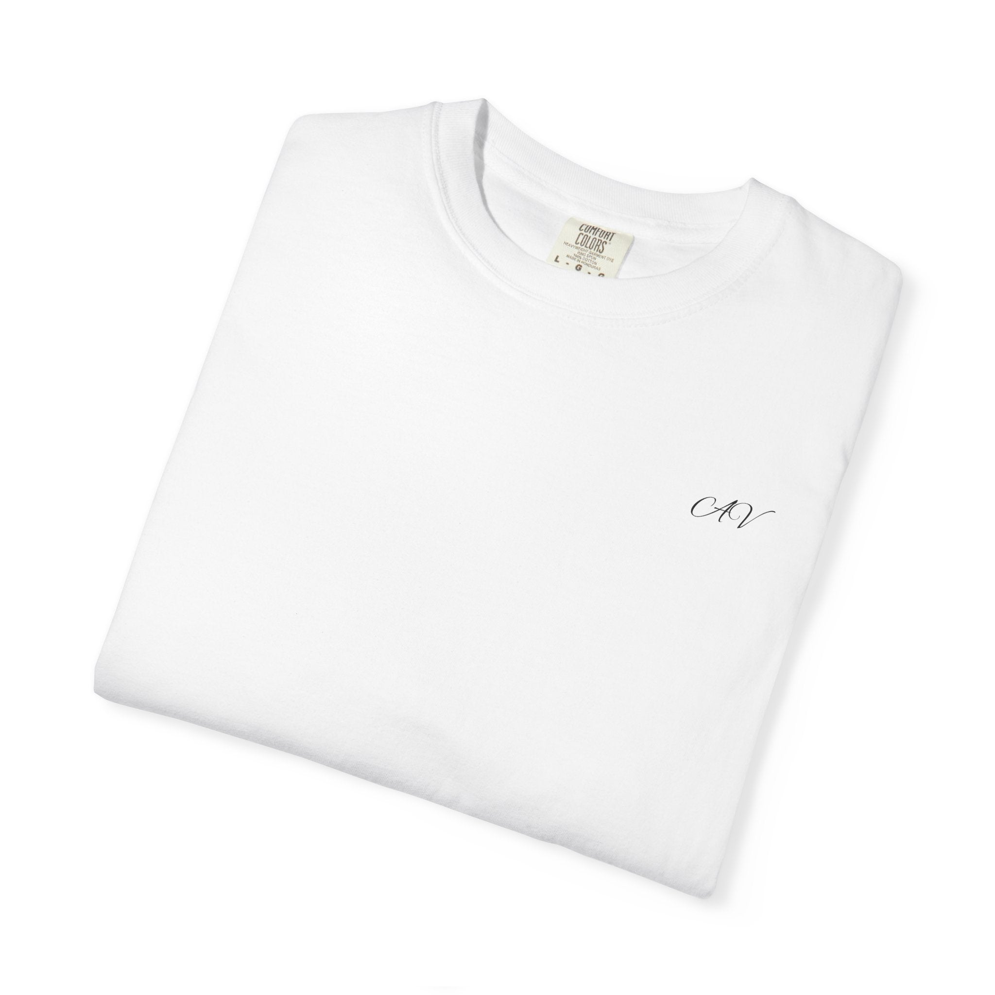 Knicks In Four T‑Shirt — Statue of Liberty Clouds Graphic Tee