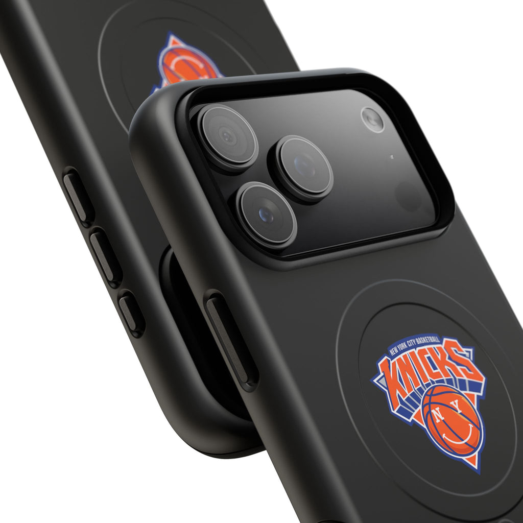 New York Knicks Tough Magnetic Phone Case — Magnetic Shockproof Phone Case with Knicks Logo
