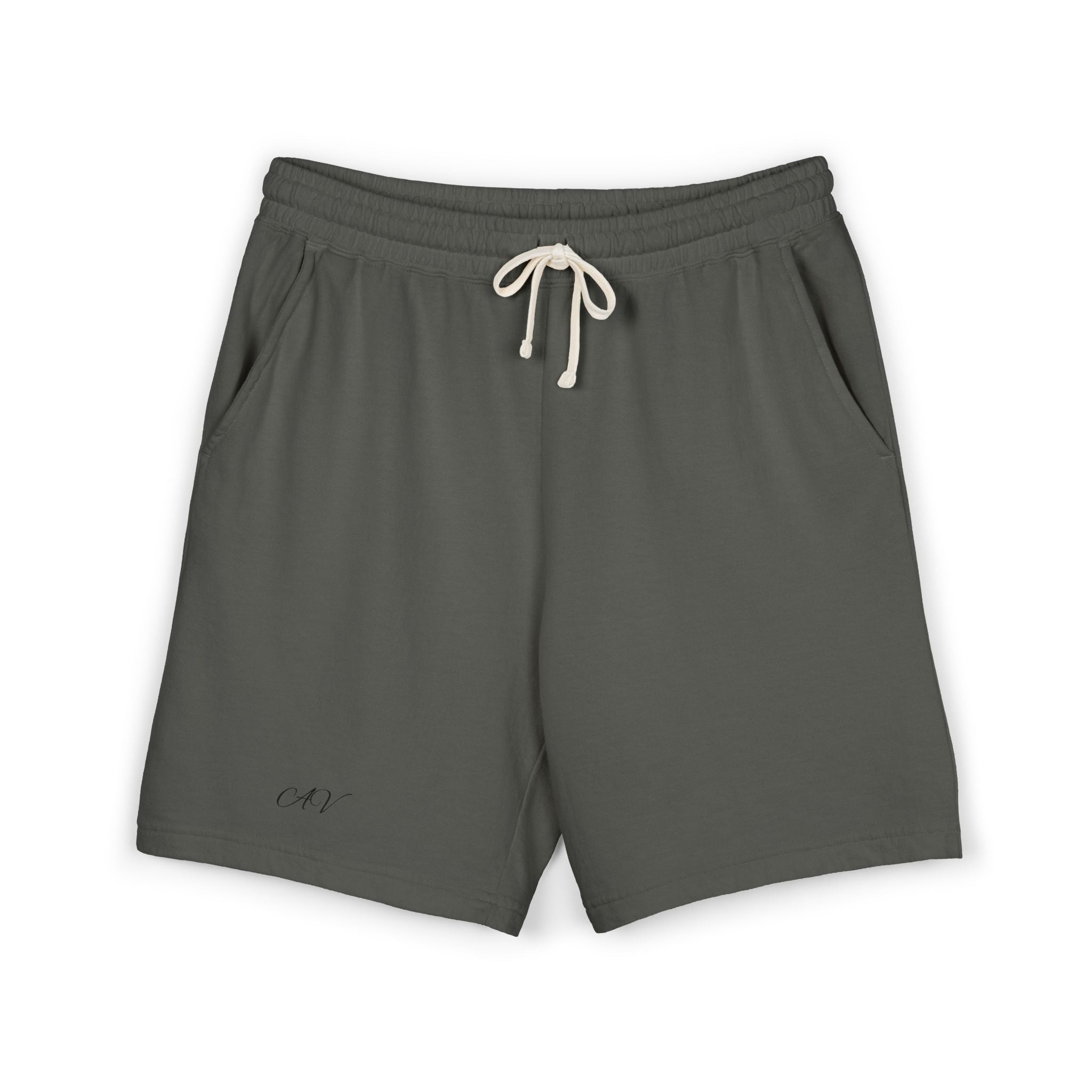 Lightweight Garment-Dyed Fleece Shorts