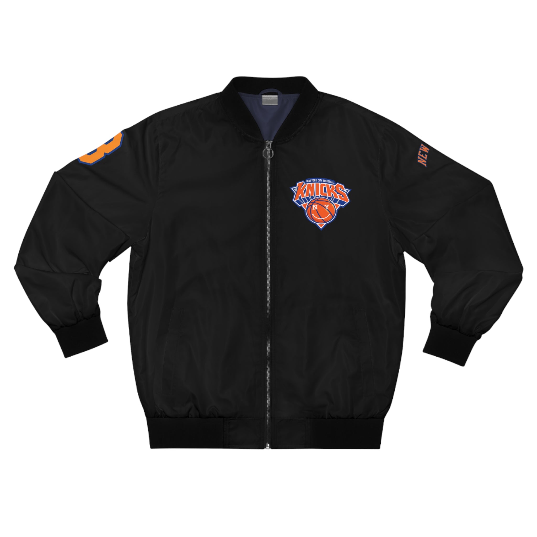 Anunoby #8 Knicks Bomber Jacket — Men’s Basketball Team Jacket