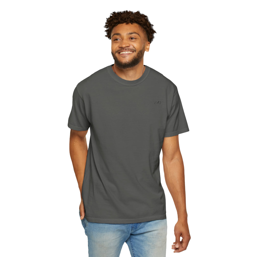 Knicks In Four T‑Shirt — Statue of Liberty Clouds Graphic Tee