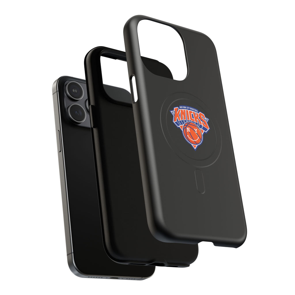 New York Knicks Tough Magnetic Phone Case — Magnetic Shockproof Phone Case with Knicks Logo
