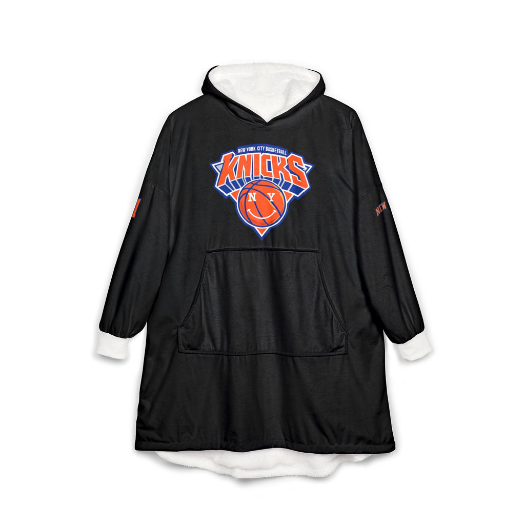 Knicks Brunson #11 Hooded Blanket – NBA Team Sherpa Hoodie