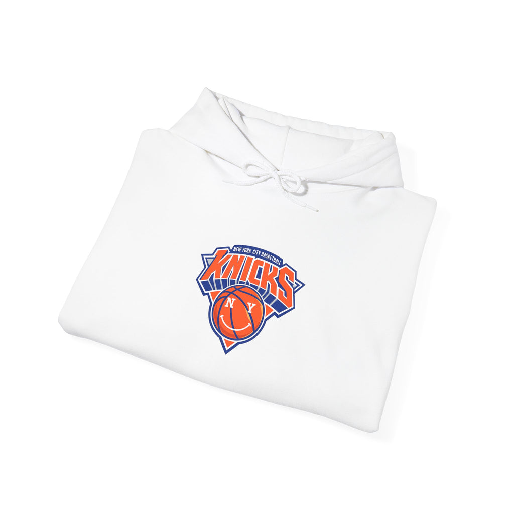 Knicks Jersey Hoodie — Brunson #11 White Basketball Pullover