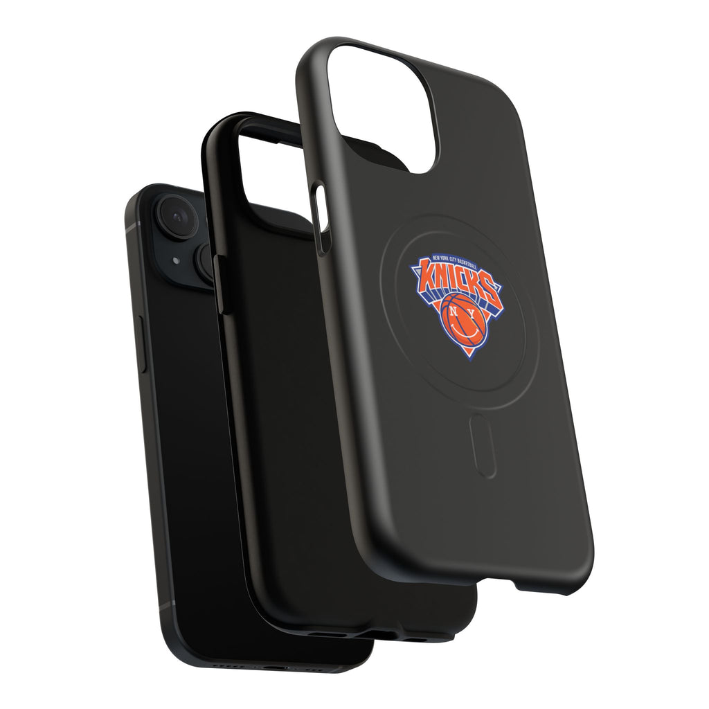 New York Knicks Tough Magnetic Phone Case — Magnetic Shockproof Phone Case with Knicks Logo