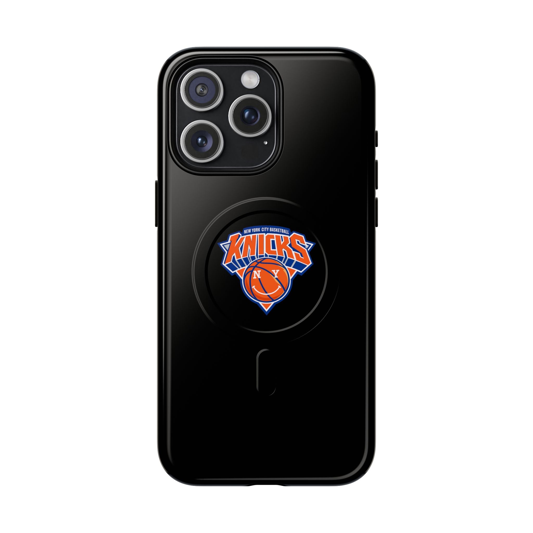 New York Knicks Tough Magnetic Phone Case — Magnetic Shockproof Phone Case with Knicks Logo