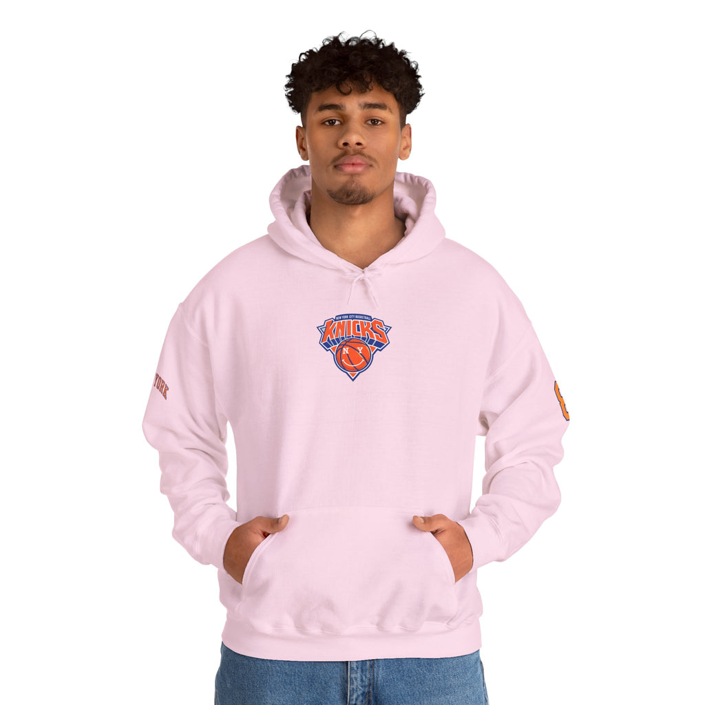 Knicks #8 Anunoby Basketball Hoodie — NYR Team Logo Back Number Sweatshirt