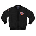 New York Knicks Championship-Style Bomber Jacket — Knicks Player Collage Design
