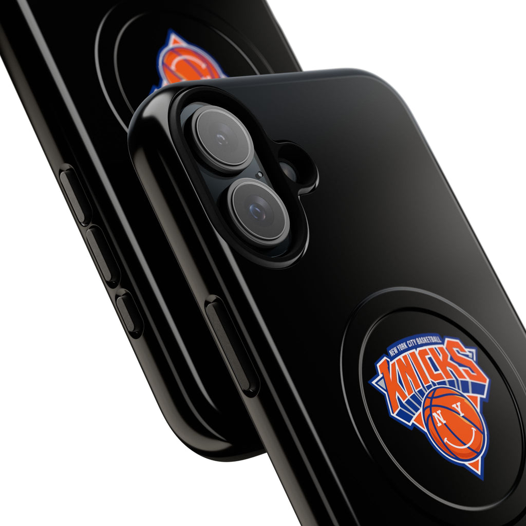 New York Knicks Tough Magnetic Phone Case — Magnetic Shockproof Phone Case with Knicks Logo