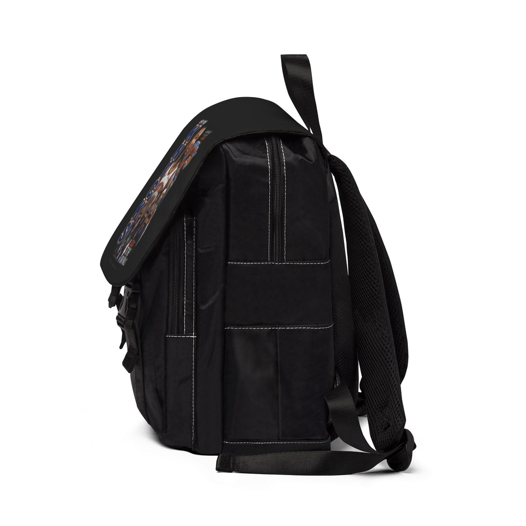 New York Knicks Collage Backpack — Basketball Team Travel Bag