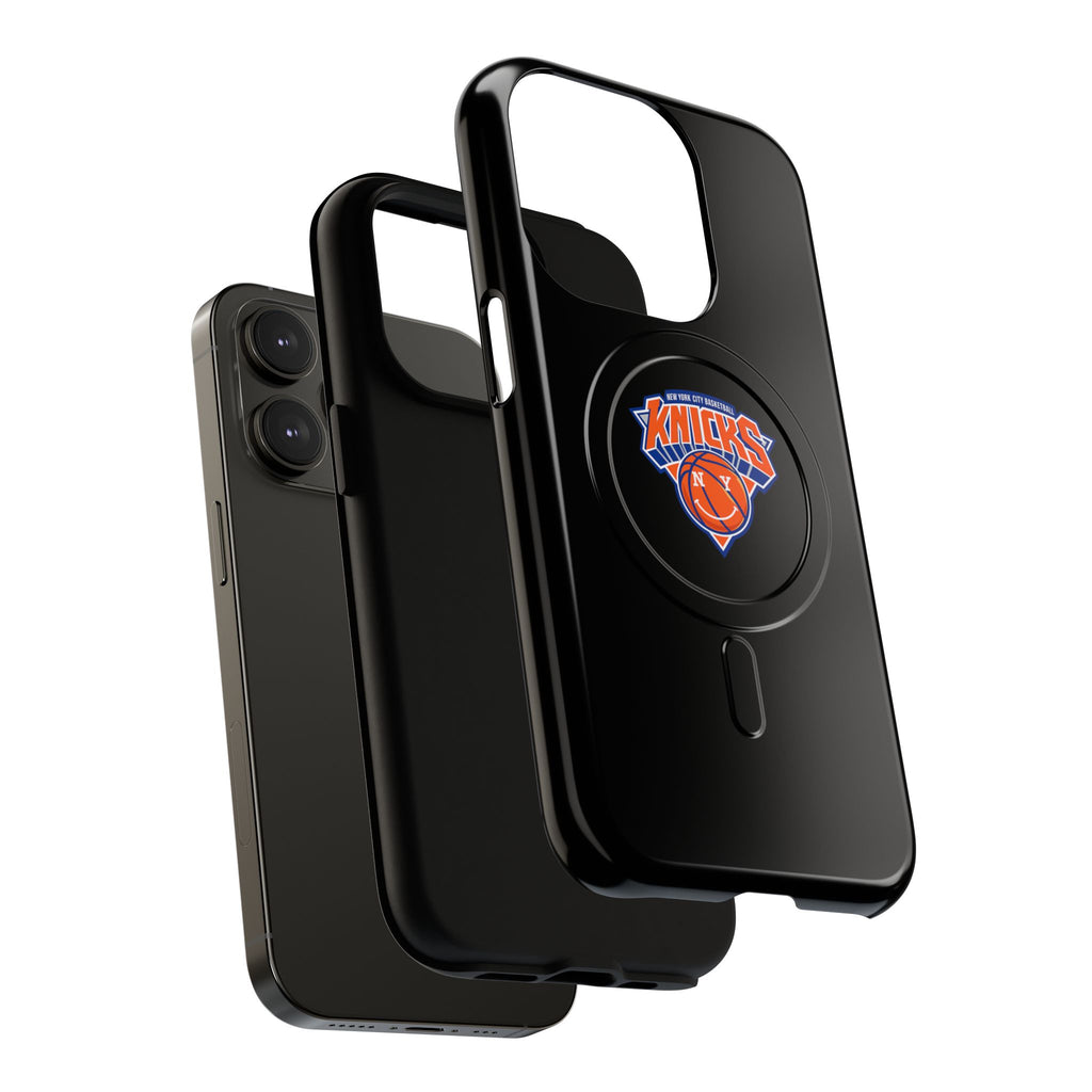 New York Knicks Tough Magnetic Phone Case — Magnetic Shockproof Phone Case with Knicks Logo