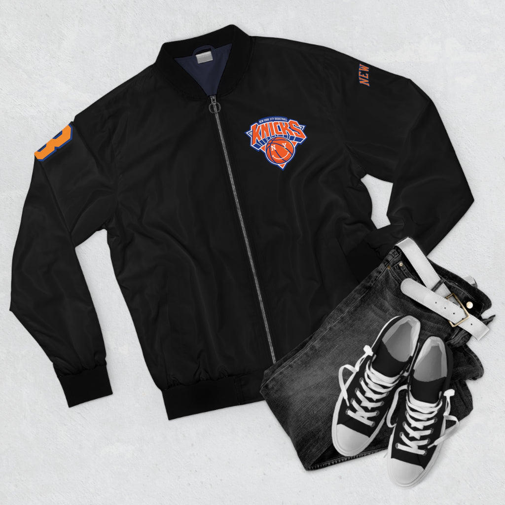 Anunoby #8 Knicks Bomber Jacket — Men’s Basketball Team Jacket