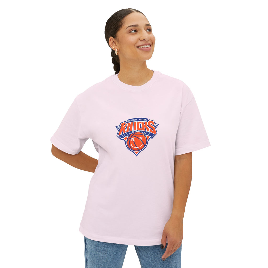 Knicks Anunoby #8 Boxy Tee — Retro Basketball Jersey Shirt