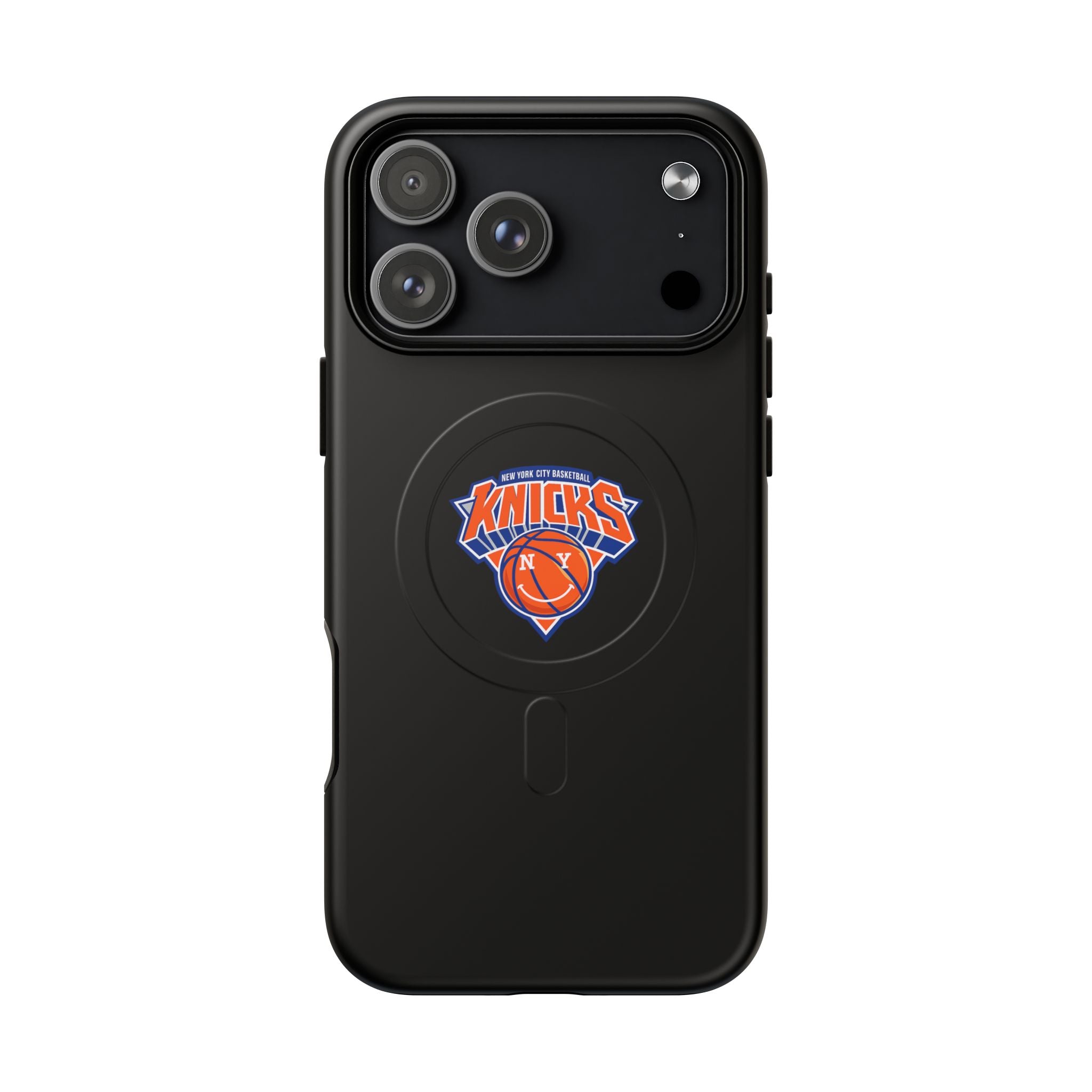 New York Knicks Tough Magnetic Phone Case — Magnetic Shockproof Phone Case with Knicks Logo