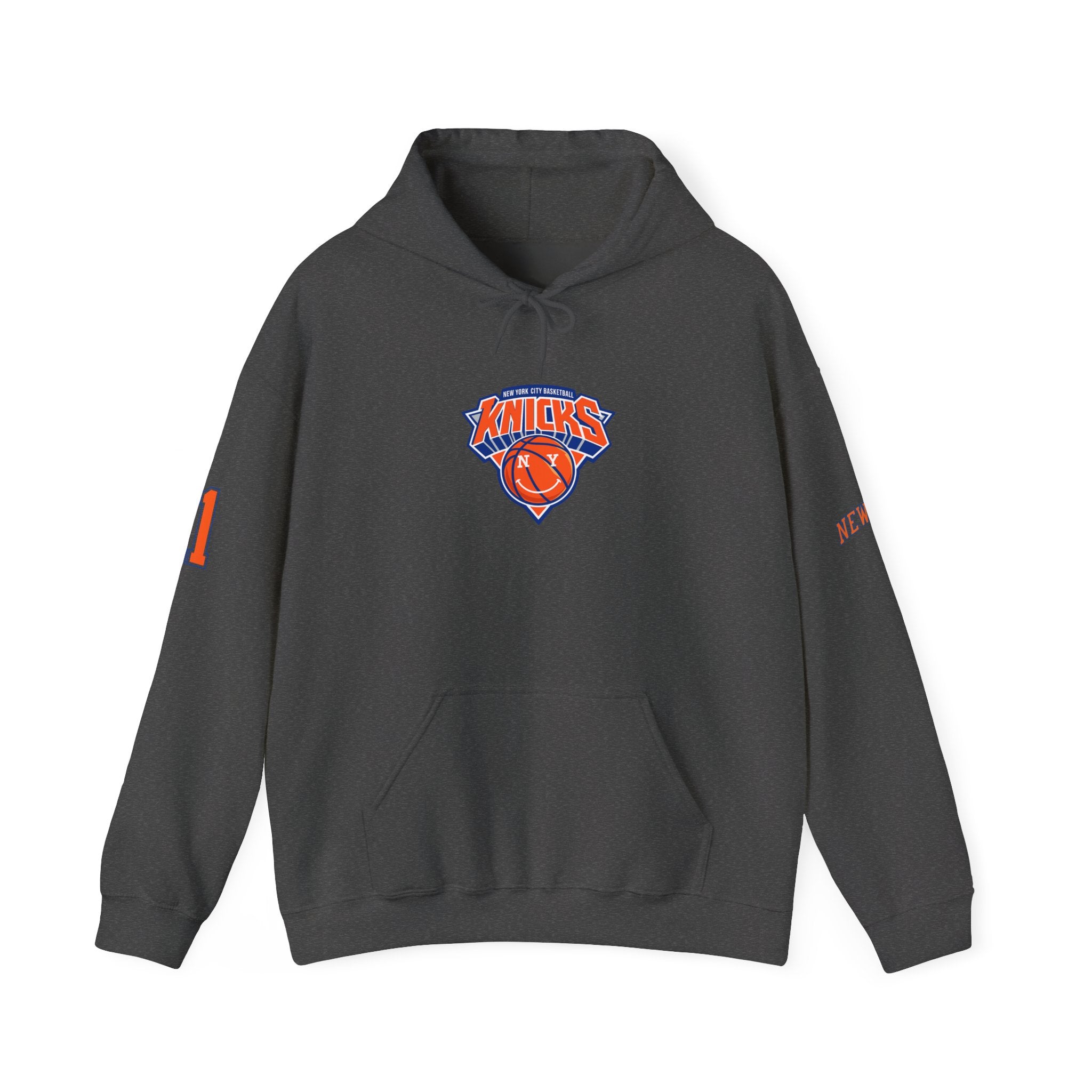 Knicks Jersey Hoodie — Brunson #11 White Basketball Pullover